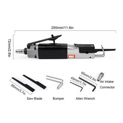 Air Reciprocating Saw Pneumatic Body Saw Tool Blades Heavy Duty Hacksaw Cutter