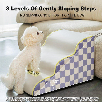 Thickened Waterproof Washable Dog Stairs Removable Cover Pet Sofa Steps for Dogs