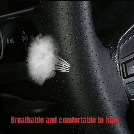 Universal Car Steering Wheel Cover Anti Slip Breathable Protector for All Season