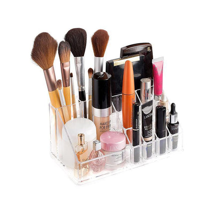 Holder Cosmetic Makeup Organiser 4 Drawer Storage Jewellery Box Clear Acrylic - Aimall