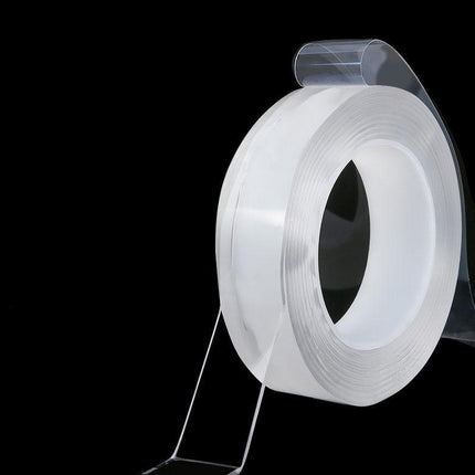 20MM Reusable Double Side Nano Tape Trackless Clear Adhesive Invisible Anti-Slip - Aimall
