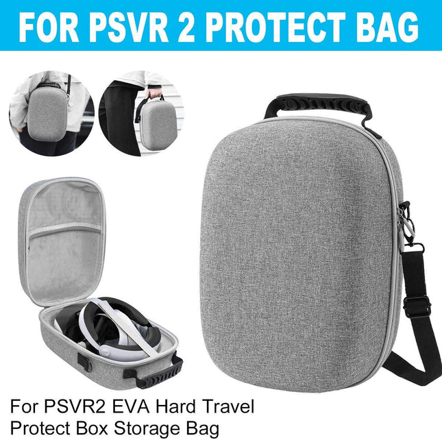 Portable Storage Bag for PS5 VR2 Glasses and Controllers Shoulder Carry Case