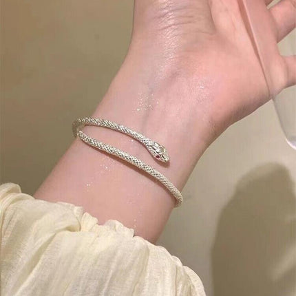 Bangle Bowknot Bells Bracelet Korean Opening Wrist Chain Women Silver Bracelet - Aimall
