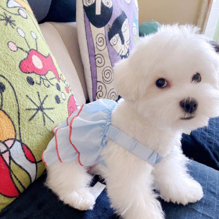 Small Dog Cat Summer Dress Princess Style Pet Clothes Puppy Dogs Cats