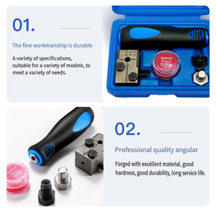 Durable Auto Brake Pipe Flaring Tools Kit Automotive Repair Maintenance Set