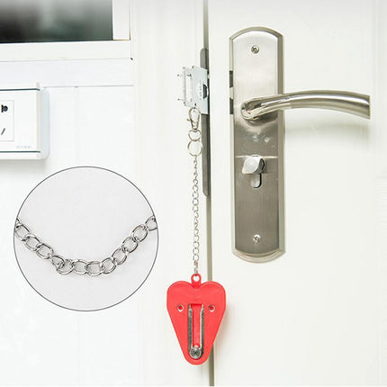 Portable Door Lock Security Safety Travel Hotel Home Addalock Safe Lock NEW - Aimall