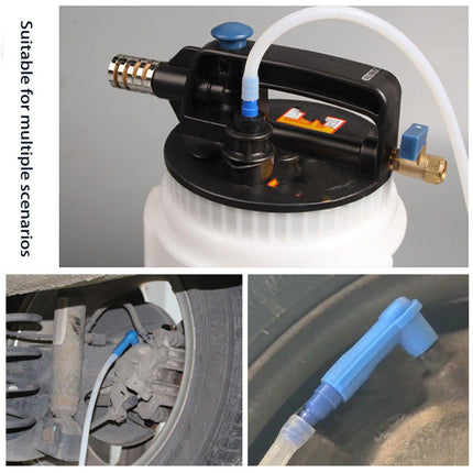 3X Brake Hose Car Brake Bleeder Hose Brake Oil Bleeder Oil Replacement Tool