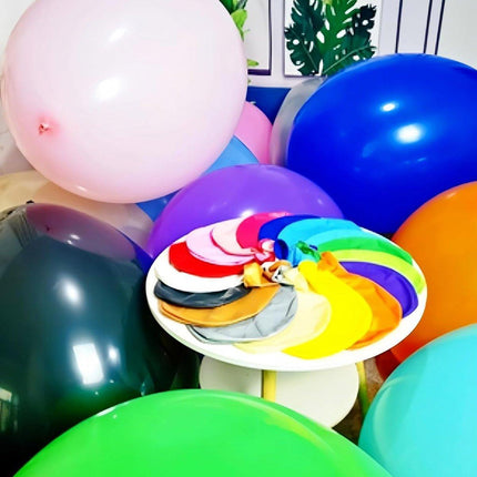 15PCS 36 Inch Large Round Balloons Party Decor KTV Bar Atmosphere Latex Balloons