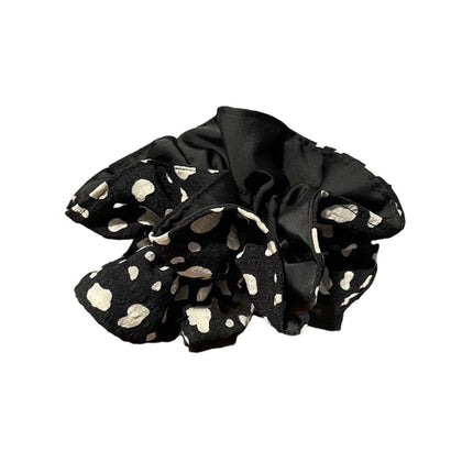 Oversize Large Scrunchies Silk Satin Elastic Hair Hair Bands Rope Tie Ponytail - Aimall