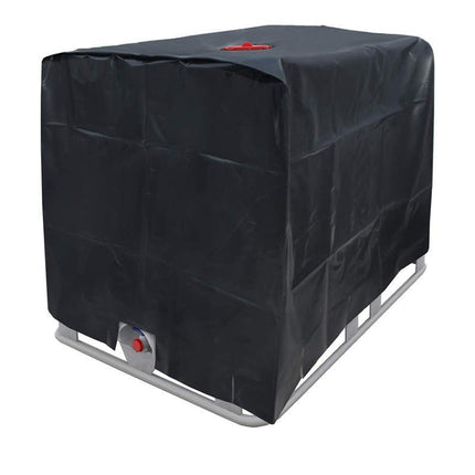 1000L Water Tank Cover Sun Protective Hood 210D UV Resistant Rain IBC Container - Aimall