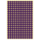 8/13/25/50mm Colour Sticker Dots Adhesive Round Labels Circular Scrapbooking Purple - Aimall