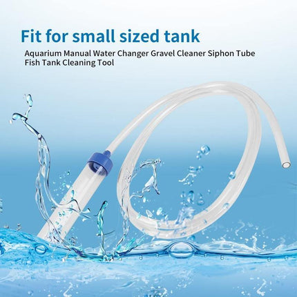 Aquarium Fish Tank Gravel Cleaner Syphon Vacuum Water Changer Pumps Siphon Hose - Aimall