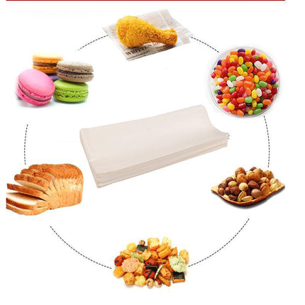1000PCS 31*13*5CM Paper Bag Oil Proof Large Capacity Bakery Bags For Food Aimall