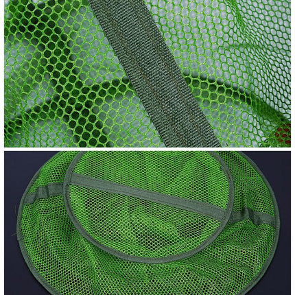 Fish Trap Crab Trap Nylon Mesh Fishing Trap Portable Fish Catcher Outdoor