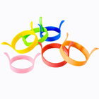 6PCS Silicone Egg Rings Non Stick Kitchen Baking Tools Pancake Handles - Aimall