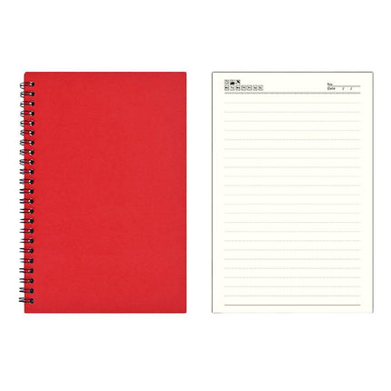 6pcs A5 Spiral Notebook Homework Exercise Book Durable Notepad for School Office