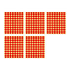 13mm 132 Dots - 5 Sheets
