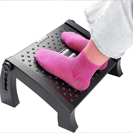 1PC Adjustable Office Foot Rest Pedal Stool Sofa Leg Support for Home or Desk Use
