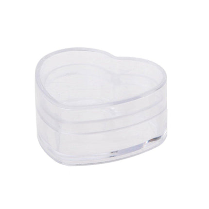 20pcs Heart Shaped Plastic Gift Packaging Boxes for Candy Jewelry and Favors