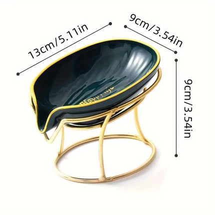 Soap Box Punch-free Bathroom Soap Tray Drain Storage Rack Household Soap Holder