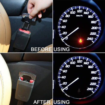 4pcs Universal Car Seat Belt Extender Adjustable Bumper Strap Seatbelt Adjuster
