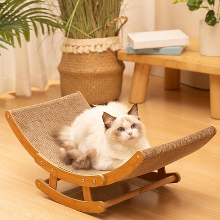 Premium Cat Scratching Board Bed Corrugated Paper Durable All Seasons Cat Toy