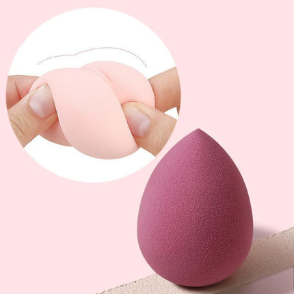 4PCS Value Makeup Foundation Blender Sponge Blending Puff Cosmetic Beauty Eggs - Aimall