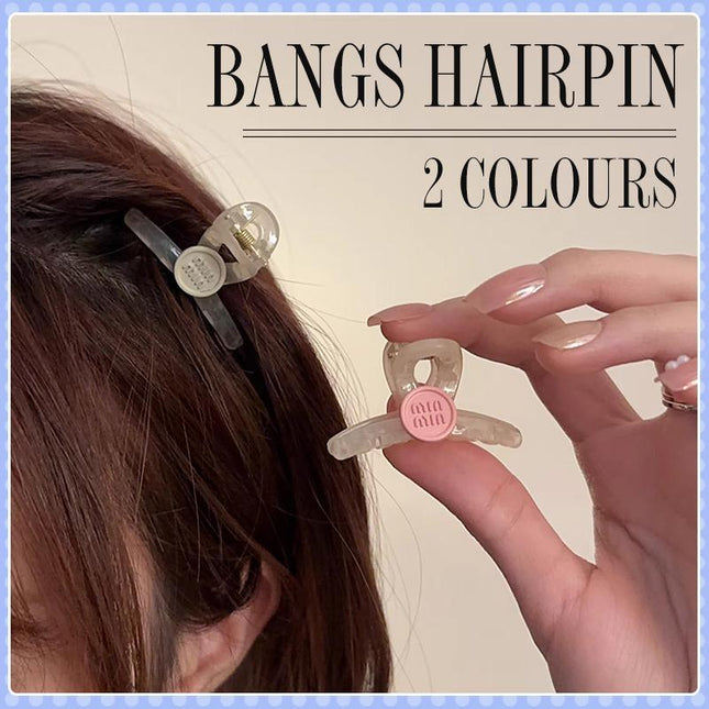 Korean Style Girl Hair Styling Headwear Hair Clip Hair Accessories Bangs Hairpin - Aimall