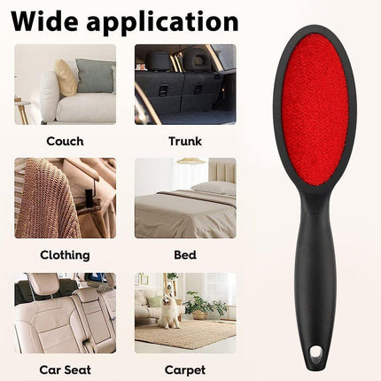 2 PCS Lint Brush Hair Remover for Fabric Clothes Bedding Sheets Bed Cleaning