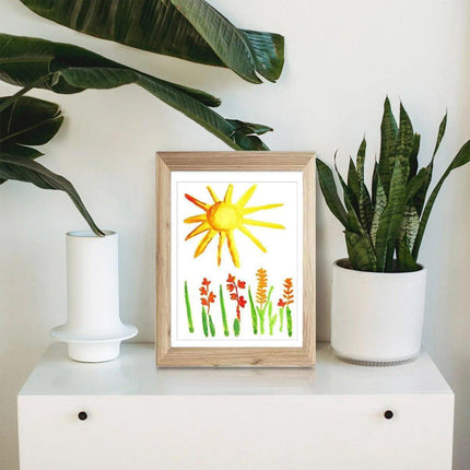 Wooden Kids Art Frames Display Holds 150 Pictures for Children Art Projects