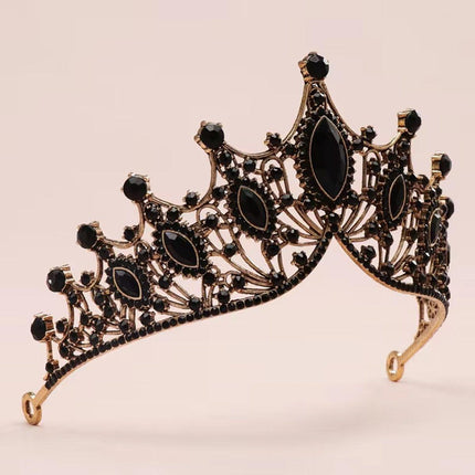 Bridal Tiara Baroque Style Crown Wedding Party Headpiece Women Dress Accessories