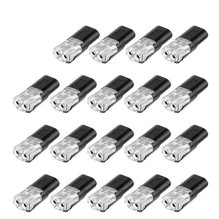 10 PCS D2 Electrical Wire Connectors for Automotive Strip Light - Aimall