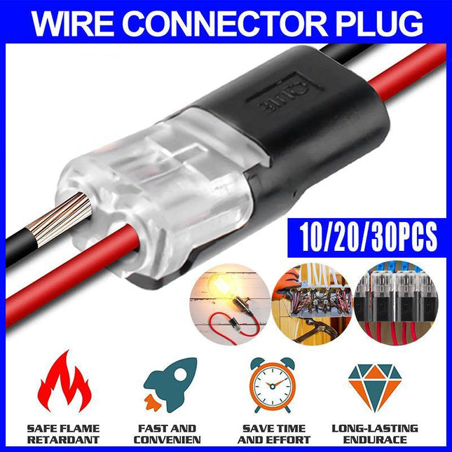 10 PCS D2 Electrical Wire Connectors for Automotive Strip Light - Aimall