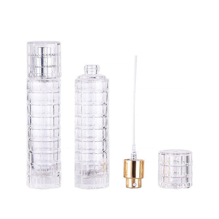 2pcs 30ml Travel Refillable Cosmetic Spray Bottle Empty Mist Pump Container Set