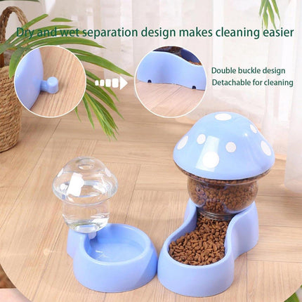Cat Bowl Pet Feeding Bowl Double Dog Food Water Bowl for Cats and Dogs Feeding