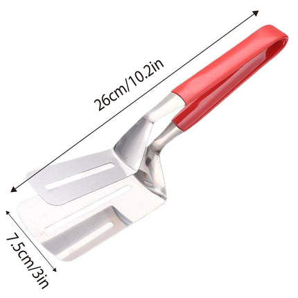 4pcs Stainless Steel Steak Clips Frying Spatula Multifunctional Kitchen Tools