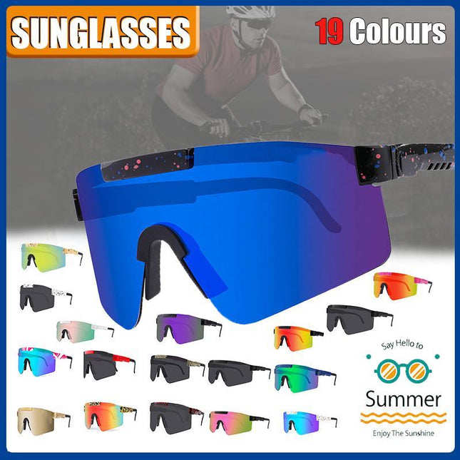 Cycling Sunglasses Goggles Bicycle Outdoor Sports Unisex Glasses Men Eyewear - Aimall