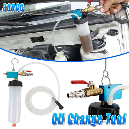 300cc Pneumatic Brake Fluid Replacement Tool Automotive Brake Fluid Changer Kit