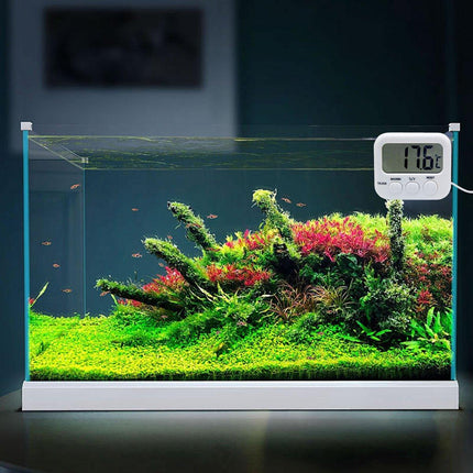 Digital Thermometer with Probe for Refrigerator Fish Tank Aquarium Temperature