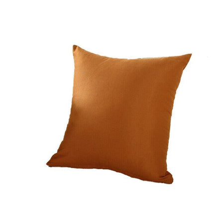 50cm*50cm Multicoloured Plain Solid Colour Cushion Cover Decorative Pillow Case - Aimall