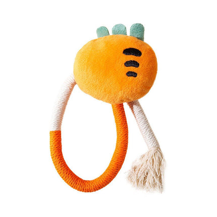 Bite String Tease Cat Stick Doll Catnip Toy for Kittens Grinding Teeth Pet