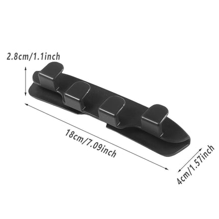 2pcs Car Seat Back Hooks for Tesla Model 3 Y Front Seat Organizer Hanger Holder