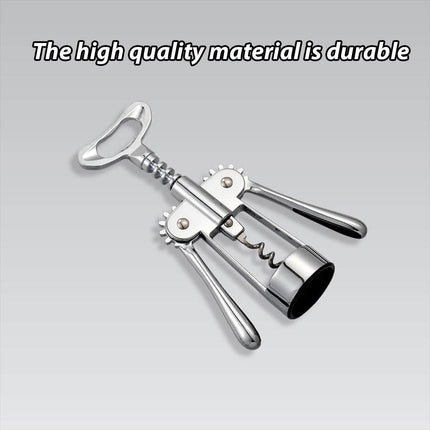 3PCS Wine Bottle Opener Corkscrew Set Kitchen Bar Tools for Easy Opening