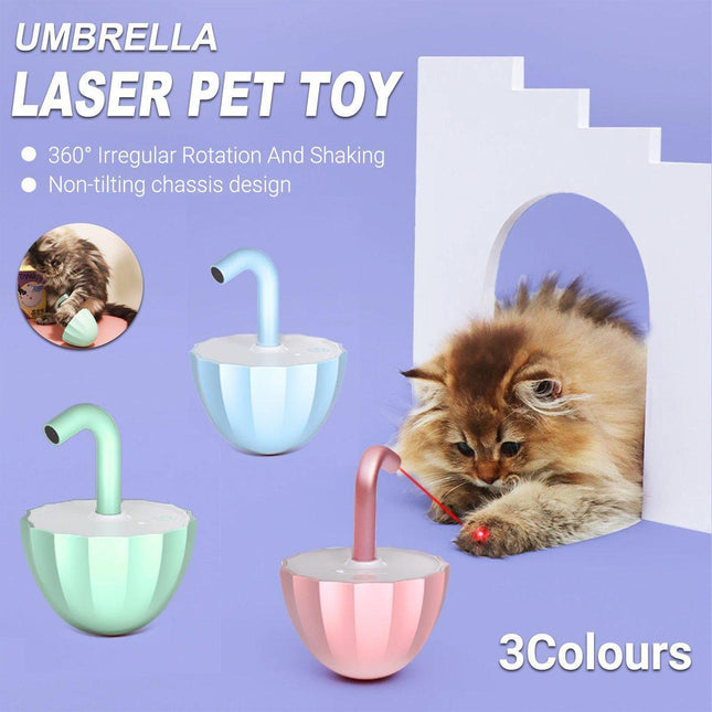 Automatic Self-Amusement Cat Toy Interactive Pet Teaser Toy for Cat Fun Playtime