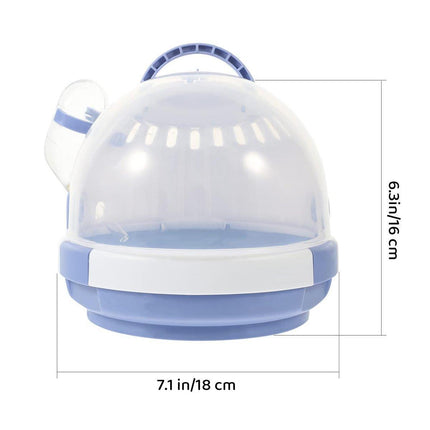 UFO Hamster Cage Portable Outside Cage for Small Pet Golden Bear Supplies
