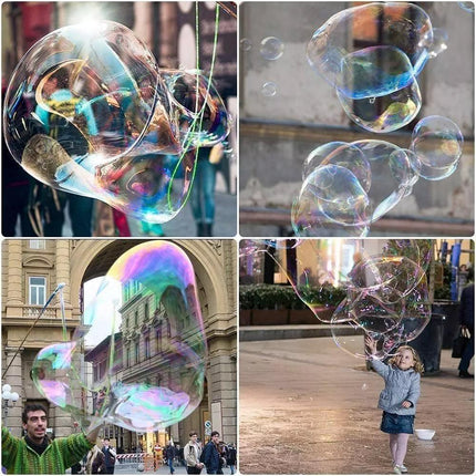 Double Pole Bubble Rope for Giant Bubble Show Outdoor Party Fun Activity