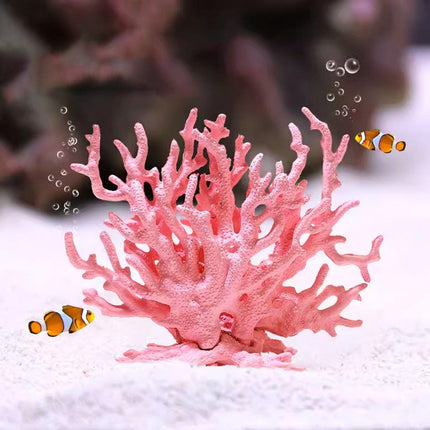 Soft Coral Realistic Water Plants Aquarium Decoration Fish Tank Seawater Set