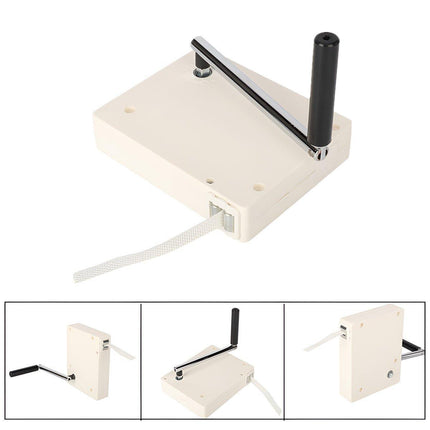 Roller Door Window Belt Box Hand Pull Tray with 5m Nylon Webbed Winding Kit