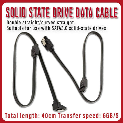 SSD Serial Cable High Speed SATA Connector for Laptop Desktop Data Transfer