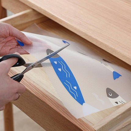 Household Drawer Liner Paper Wardrobe Dustproof Cabinet Mat Grease Proof Mat